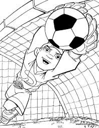 Goalkeeper Coloring Page Football Coloring Pages Sports Coloring Pages Coloring Pages For Boys