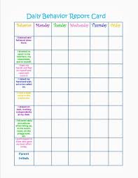 Behavior Charts Printable For Kids Activity Shelter