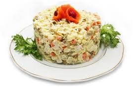 Ensalada olivier cocina vegetariana guarnición vegetal, ensalada png clipart. Salat Olive 6 Klassicheskih Receptov Ochen Vkusnogo Salata