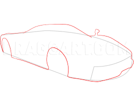 The lips to draw the lips start by drawing two lines that meet at a point in the middle, these two lines should be angled slightly towards each other. How To Draw A Ferrari Step By Step Drawing Guide By Dawn Dragoart Com