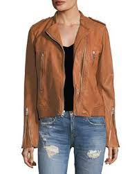 Rag Bone Lyon Zip Front Leather Jacket Leather Jacket Feminine Jackets Washed Leather Moto Jacket