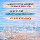 Glass Etching: Halfway to the Weekend Summer Series