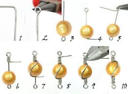 Alambrismo Con Perlas Disenos De Joyeria De Alambre Joyeria De Alambre Trenzado Hacer Bisuteria