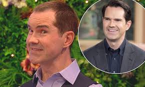 Jimmy's brand new show contains jokes about all kinds of terrible things. Jimmy Carr Details His Lockdown Transformation After Splashing Out On A Hair Transplant Daily Mail Online