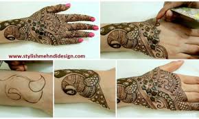 The design itself of the henna tattoo is often some form of floral design, which for indian women is a sign of fertility. Easy Dulhan Mehndi Design Step By Step Tutorial Mehndi Designs