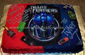I kept giggling while making this cake because i kept wondering which way was up. Coolest Transformers Cake Ideas And Decorating Tips