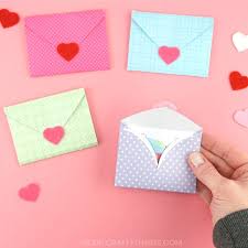 And you are ready to go! How To Make A Heart Envelope I Heart Crafty Things