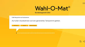 Er fragt die haltung zu 38 konkreten politischen thesen ab und zeigt, mit welcher partei die übereinstimmung am größten ist. Yhqywe4aj9u4mm