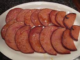 Broiled Ham Steak With Mustard Glaze Recipe Food Com Recipe Boneless Ham Recipe Recipes Ham Steaks
