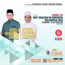 Lembaga zakat negeri kedah akan membuat semakan, tapisan dan penilaian dengan sebaiknya sebelum membuat keputusan untuk meluluskan bantuan. Facebook