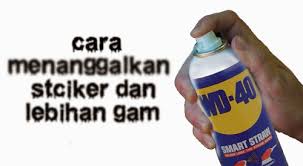 Cara lain adalah dengan menggunakan aplikasi. Hot Hang Tag Tips Membuang Kesan Gam Pelekat Stiker