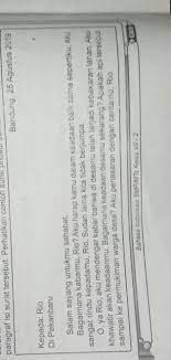 Cara pembuatannya pun sangat mudah nah, untuk memudahkan kamu dalam membuat surat pribadi, kamu bisa melihat contoh dan berbagai penjelasannya pada uraian di bawah ini. Contoh Surat Pribadi Buat Sahabat Singkat Brainly Co Id