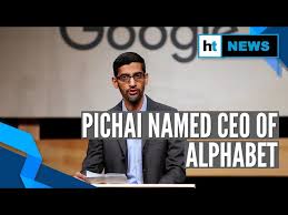 Sundar pichai ist seit dieser woche ceo von gleich zwei giganten und damit gewissermaßen auch sein eigener chef. Google S Sundar Pichai Named Ceo Of Parent Firm Alphabet Youtube