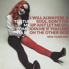 Other Side By New Years Day New Years Day Band Band Quotes New Year S Day