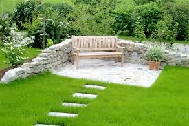 Wege Sitzplatze Sitzecke Mauern Trockenmauer Gartengestaltung Sitzecken Garten Gartengestaltung Trockenmauer