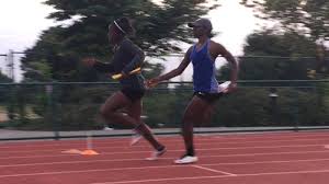 Coach holloway relay handoff at 2017 ncaa outdoors practice. Track And Field Coaching Education