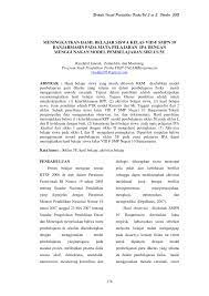 Karena implementasi kurikulum dilakukan secara bertahap, maka pelatihan kepada guru pun dilakukan bertahap. Pdf Meningkatkan Hasil Belajar Siswa Kelas Viii F Smpn 10 Banjarmasin Pada Mata Pelajaran Ipa Dengan Menggunakan Model Pembelajaran Siklus 5e