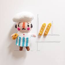 Boulanger Amigurumi Au Crochet Modele Original De Amigurumei Amigurumi Crochet Baker Original Pattern Amigurumei Crochet Chapeau Crochet Tutoriel