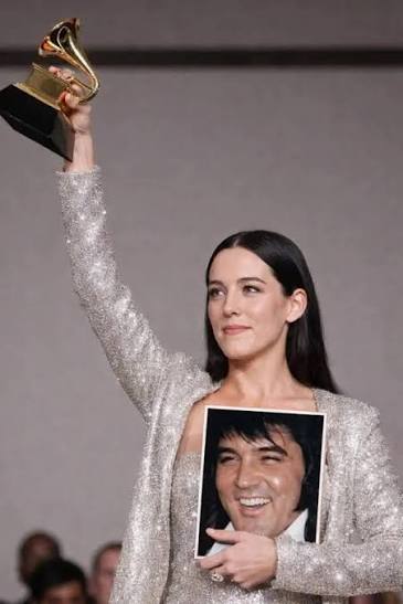Riley Keough Accepts Grammy for Elvis | TikTok