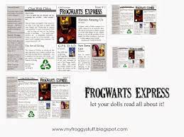 500x823 my froggy stuff printables art room the author printable pages. Frogwarts Express A Doll School Newspaper