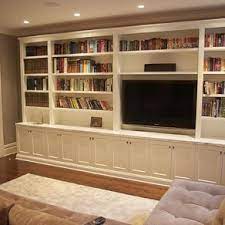 Entertainment centers and media wall units can add organization to any room, providing storage space for everything from books and personal mementos to artwork and electronic equipment. Custom Built Wall Units Custom Made Built In Tv Wall Units Custommade Com