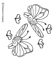 Butterfree Pokemon Coloring More Bug Coloring Sheets On Hellokids Com Pokemon Coloring Coloring Pages Pokemon Coloring Pages