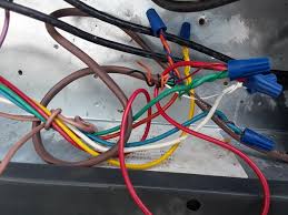In most thermostat wiring hookups the yellow wire is used to switch cooling on or off from the thermostat. Hvac Talk Heating Air Refrigeration Discussion