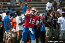 Florida Gators Quarterback Jacoby Brissett Throws A Pass