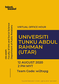 Fs is also important in the network of education systems at universiti teknologi malaysia (utm) and has contributed significantly in science and mathematics. Utar On Twitter Webinar Virtual Office Hour How To Prepare Yourself A Successful Career Date 12 August 2020 Time 2 00pm Myt Platform Microsoft Teams Registration Link Https T Co Lclyudas4j Thank You Talent Basket Fas