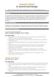 Nursing can be a rewarding but challenging profession. Assistant Nurse Manager Resume Samples Qwikresume