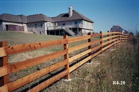 Often referred to as landscape fencing, split rail fence is a low or no maintenance alternative to chain link fence that provides a natural and economical landscape treatment. Rail And Split Rail Fences Midwest Fence