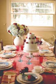 Putting together a brunch table setting doesn't have to be complicated and it doesn't have to cost an arm and a leg either. Romantic Table Setting For Home Party