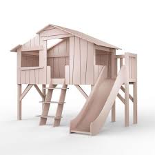 Mathy By Bols Huttenhochbett Mit Rutsche Kieferholz Mdf Engel Bengel Onlineshop Kinderbett Haus Kinderbett Mit Rutsche Kreative Betten