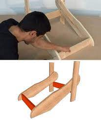 Lattes de bois de 18 mm et de 24 mm; Comment Fabriquer Une Chaise De Jardin Chaise De Jardin Fauteuil Jardin Palettes Diy Meubles De Jardin