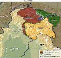India, China and Pakistan Tri-junction