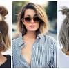 Short women's haircuts without styling thin hair: 1