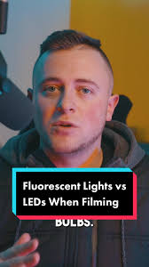 Fluorescent lights can cause flicker