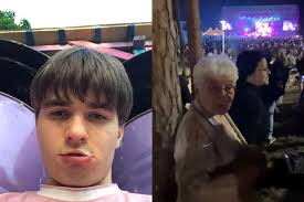 Halinka, prababcia Maty, bujała się na koncercie w rytm "Kiss Cam".  Nagranie wrzucił tata. "Hip-hop łączy". Ale popis!