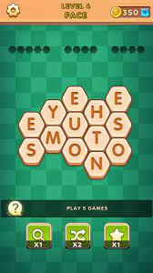 The game is so additive, you can't stop playing and help you to have fun. Letter Hexa Link Word Games Fun