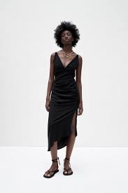 Check spelling or type a new query. Midi Dress With Open Back Black Zara Thailand