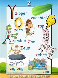 Z originated with the phoenicians. Words That Start With Z Phonics Poster Free Printable