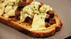 Bruschetta Automnale Boeuf Champignons Biere Et Comte Recettes De Cuisine Recette Recette Tartine