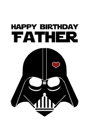 Star Wars Funny Birthday Card For Dad Diy Printable Etsy In 2020 Star Wars Happy Birthday Funny Birthday Cards Dad Birthday Card