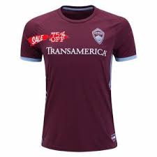 Colorado Rapids 2018 19 Top Home Jersey M456 Colorado Rapids Colorado Soccer Shirts