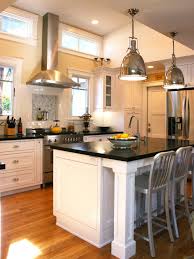 Transitional Kitchen With Industrial Pendants Over Island Modern Kitchen Design Kitchen Design Modern Kitchen Island
