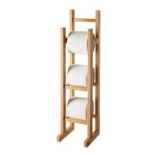 ✅ browse our daily deals for even more savings! Ikea Ragrund Bamboo Toilet 3 Roll Paper Tissue Holder Storage Rack Free Standing Ikea Ikea Bathroom Purple Bathroom Decor