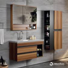 koctas banyo dolaplari 2021 modelleri dekordiyon banyo ic dekorasyonu luks banyolar banyo dolabi