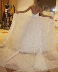 Sparkly White Wedding Dresses Bridal Gown From Dressydances Sparkly Wedding Dress Sparkle Wedding Dress Backless Wedding Dress