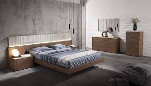 Riley greystone california king panel 3 piece bedroom set $1,740. Porto Premium Walnut Light Grey Bedroom Set By J M Furniture