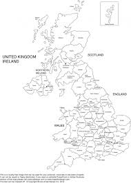 Anglia, walia i szkocja, położone na wyspie wielka brytania, wraz z irlandią północną, leżącą w północnej części wyspy irlandia tworzą zjednoczone królestwo (ang. Drukowanie Wielkiej Brytanii Mapa Wielkiej Brytanii Mapa Do Druku Europa Polnocna Europa